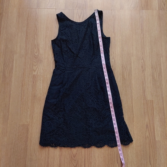 GAP black lace sleeveless dress size 2 - Picture 7 of 9